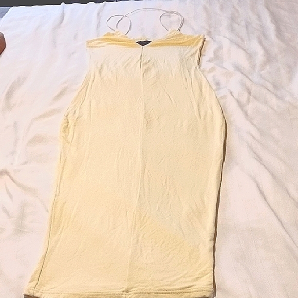 Jluxlabel Womans Cream V Neck Sleeveless Midi Dress, Size: M - Picture 1 of 11